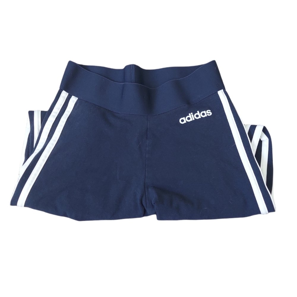 Striped Navy Adidas Leggings